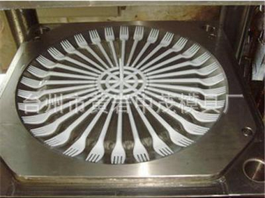 32-cavity disposable knife and fork mould